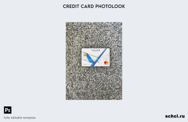 цифровая загрузка Норвегия Pareto Bank Mastercard Photolook передний шаблон